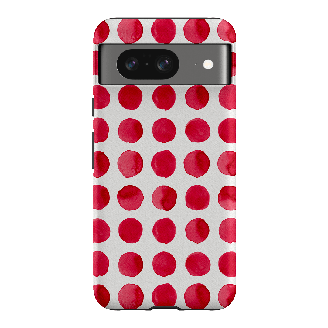 Spots in Red Printed Phone Cases by The Dairy - The Dairy