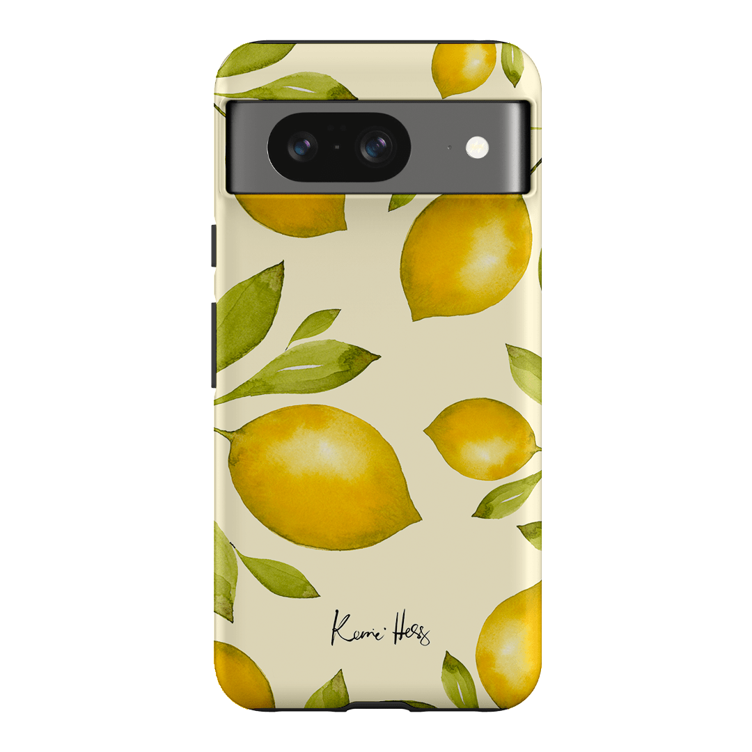 Summer Limone Printed Phone Cases Google Pixel 8 / Armoured by Kerrie Hess - The Dairy