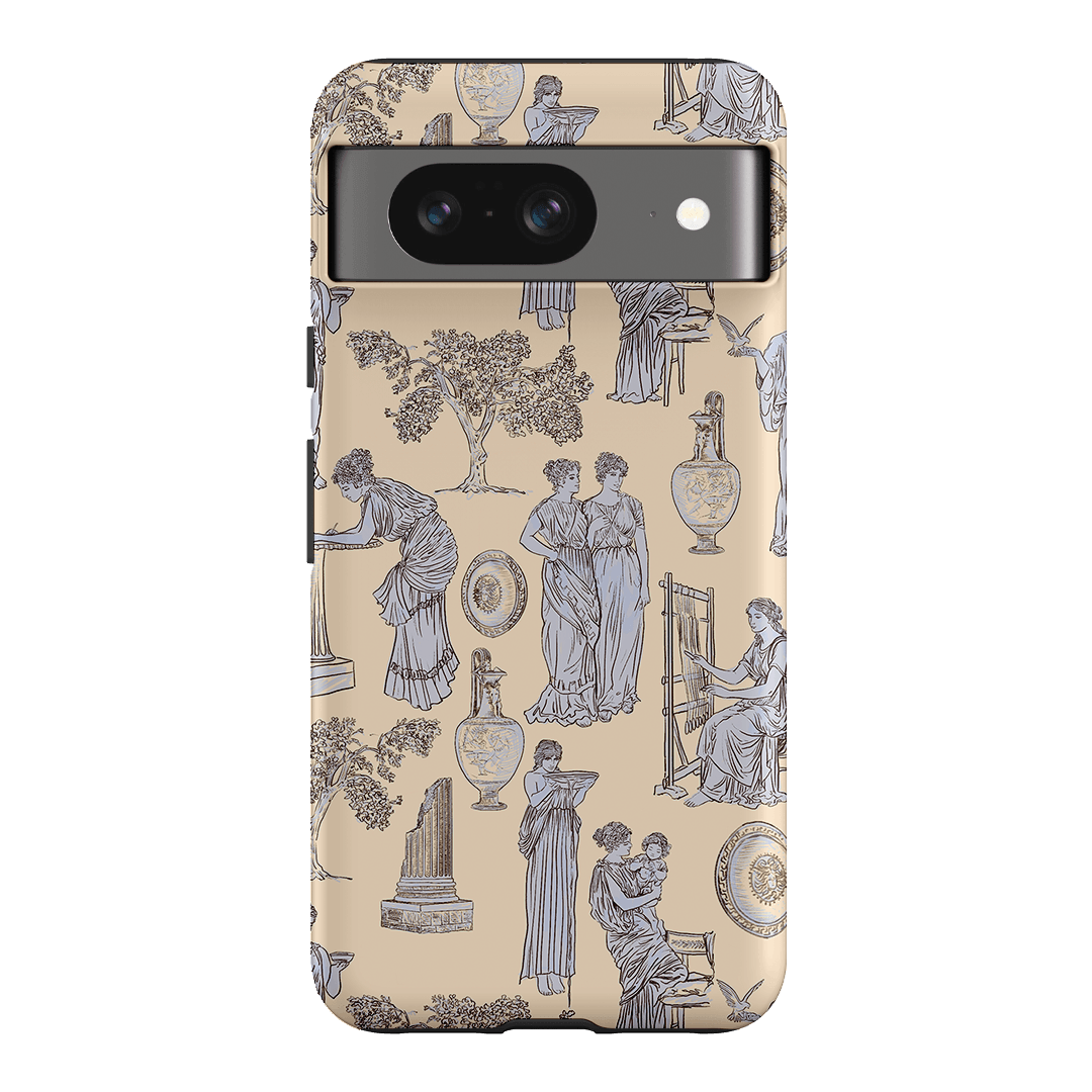 Symposium Alabaster Printed Phone Cases Google Pixel 8 / Armoured by Veronica Tucker - The Dairy