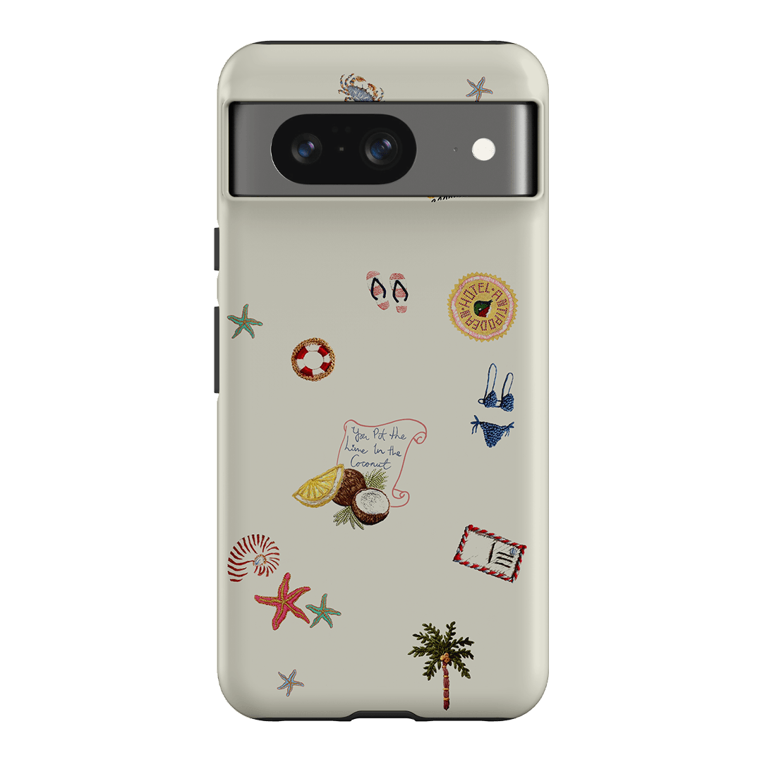 Vacay All Day Cream Printed Phone Cases by Antipodean - The Dairy