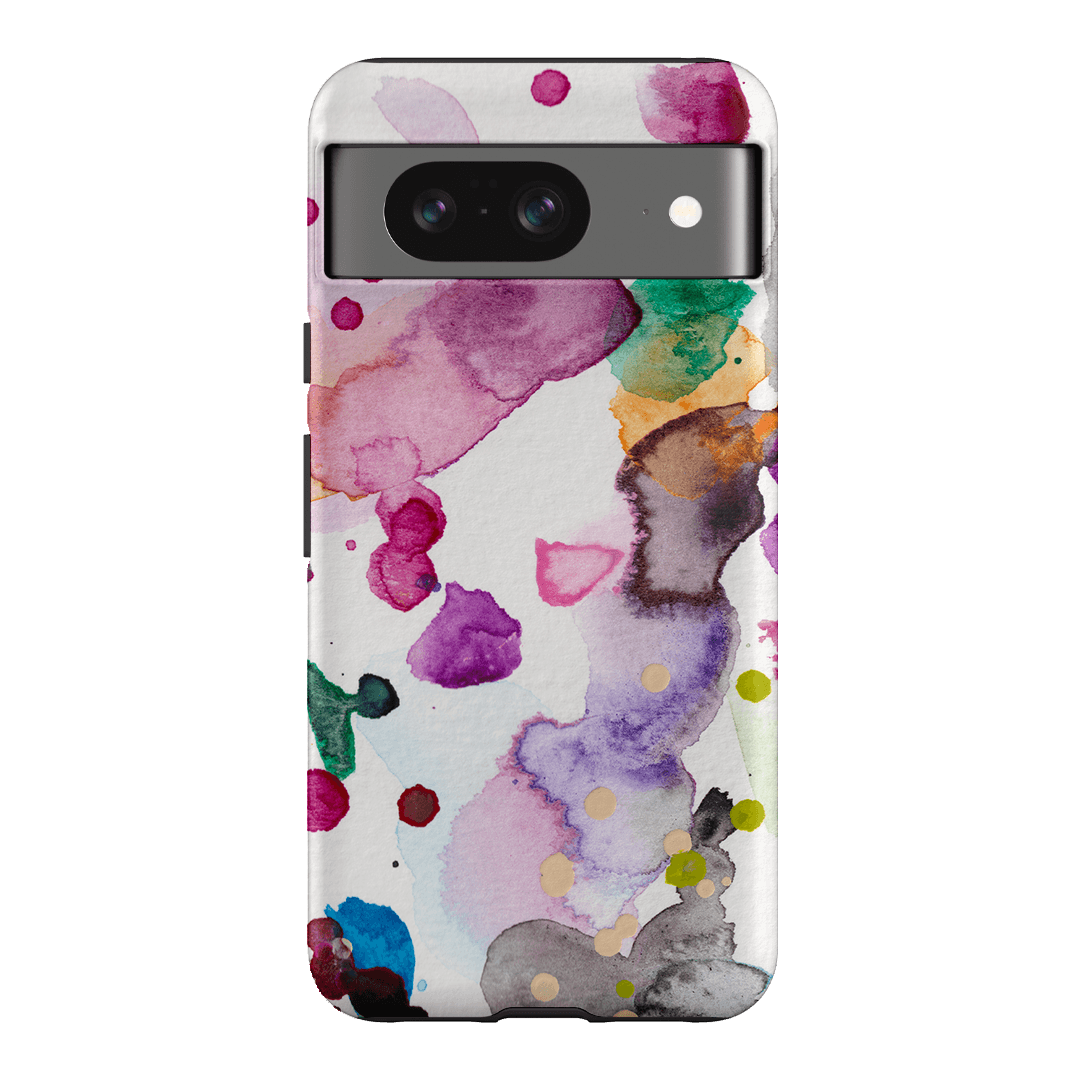 Watercolour Palette Printed Phone Cases Google Pixel 8 / Armoured by The Dairy - The Dairy