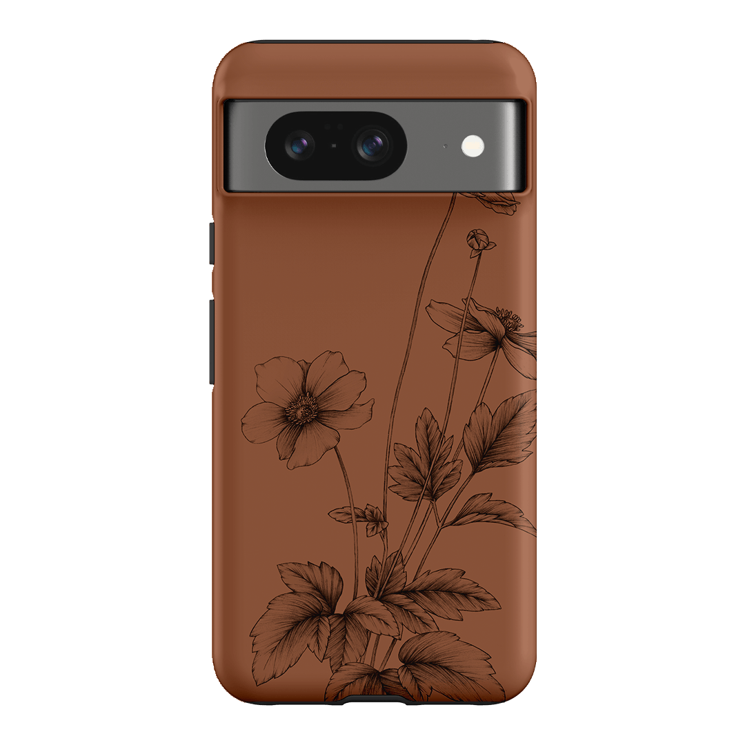 Windflowers Study Printed Phone Cases Google Pixel 8 / Armoured by Typoflora - The Dairy