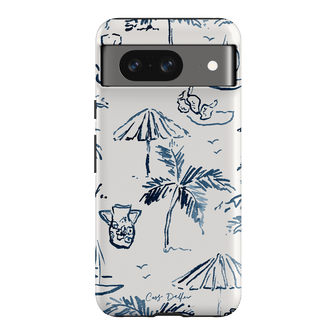 Balmy Blue Printed Phone Cases Google Pixel 8 / Armoured by Cass Deller - The Dairy