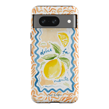 Dolce Far Niente Printed Phone Cases Google Pixel 8 / Armoured by Cass Deller - The Dairy
