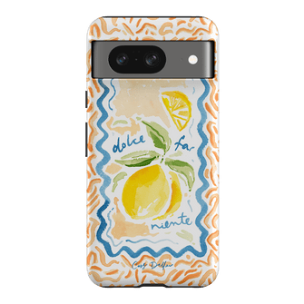 Dolce Far Niente Printed Phone Cases Google Pixel 8 / Armoured by Cass Deller - The Dairy