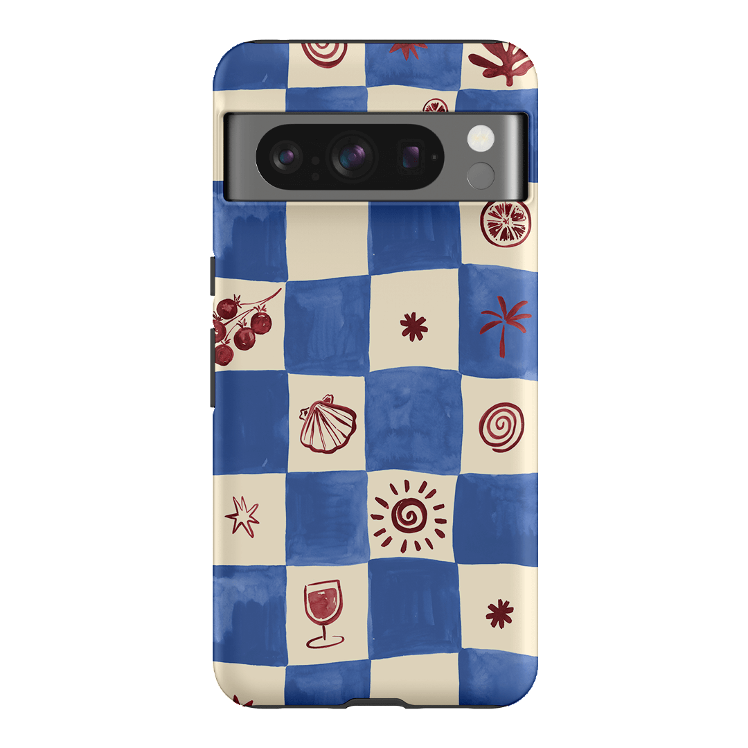 Afternoon Mezze Cornflower Printed Phone Cases Google Pixel 8 Pro / Armoured by Charlie Taylor - The Dairy