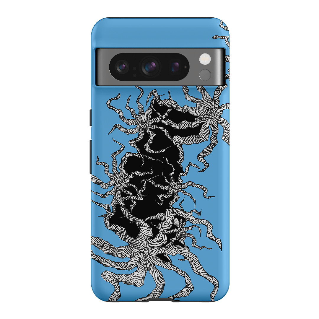 Blue Eclipse Printed Phone Cases Google Pixel 8 Pro / Armoured by Stormi Bree - The Dairy