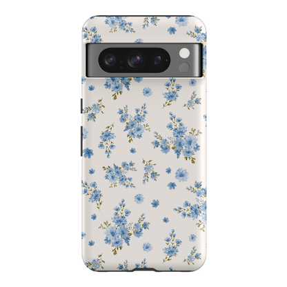Blue Meadow Printed Phone Cases Google Pixel 8 Pro / Armoured by Kasiags Art - The Dairy