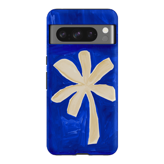 Bleu Palm Printed Phone Cases Google Pixel 8 Pro / Armoured by Charlie Taylor - The Dairy