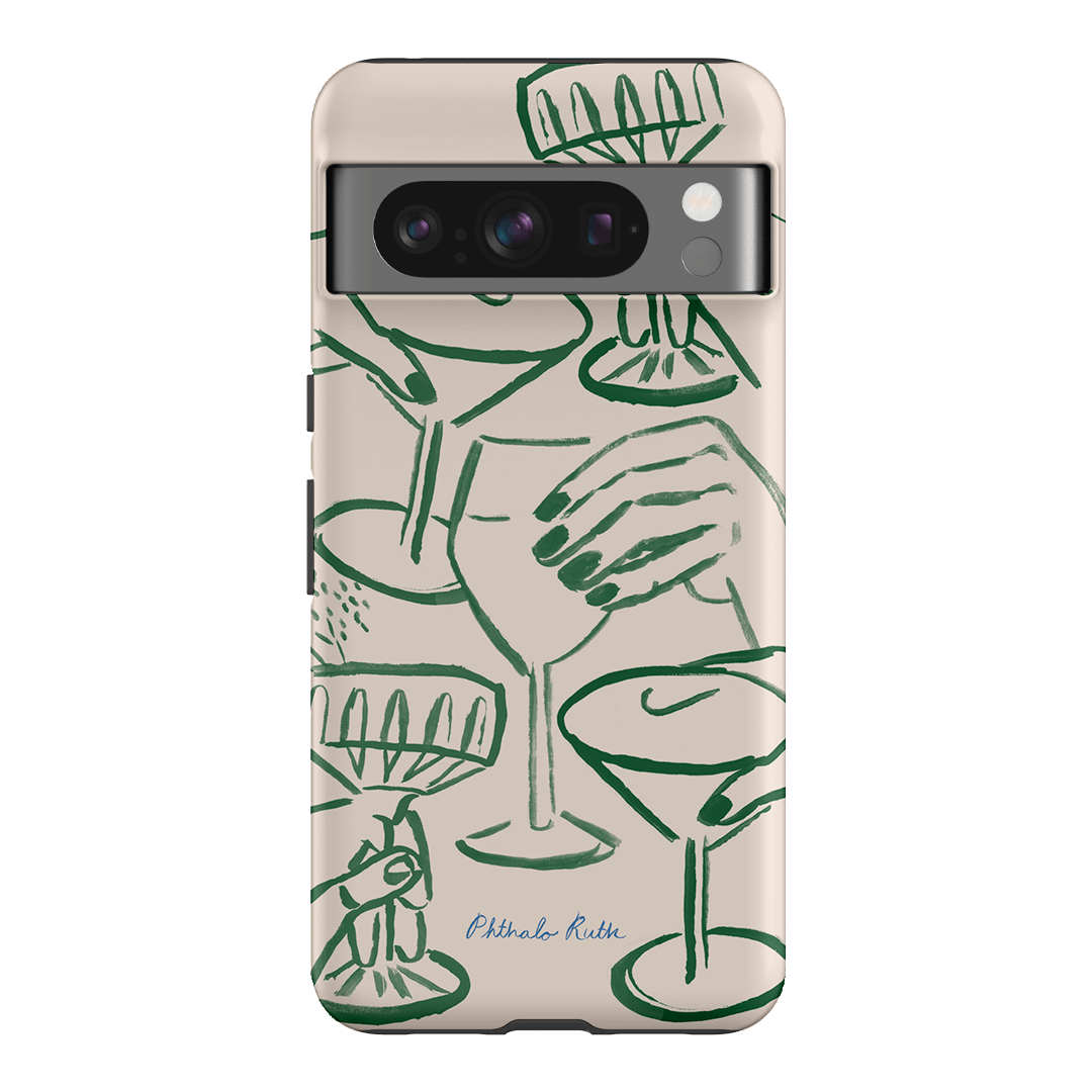 Cheers Printed Phone Cases Google Pixel 8 Pro / Armoured by Phthalo Ruth - The Dairy