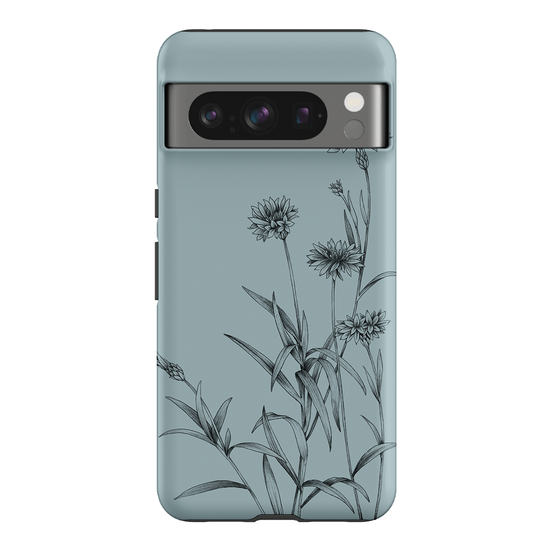 Cornflowers Study Printed Phone Cases Google Pixel 8 Pro / Armoured by Typoflora - The Dairy