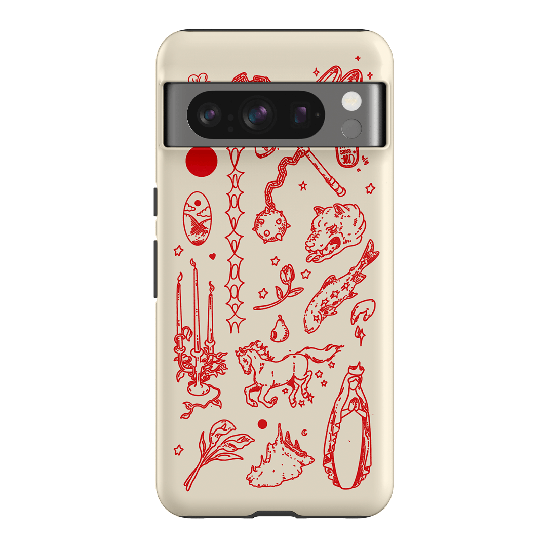 Dreamcore Cream Printed Phone Cases Google Pixel 8 Pro / Armoured by Easty Beasty - The Dairy
