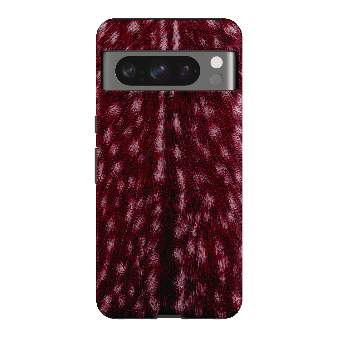 Fawn Burgundy Printed Phone Cases Google Pixel 8 Pro / Armoured by The Dairy - The Dairy