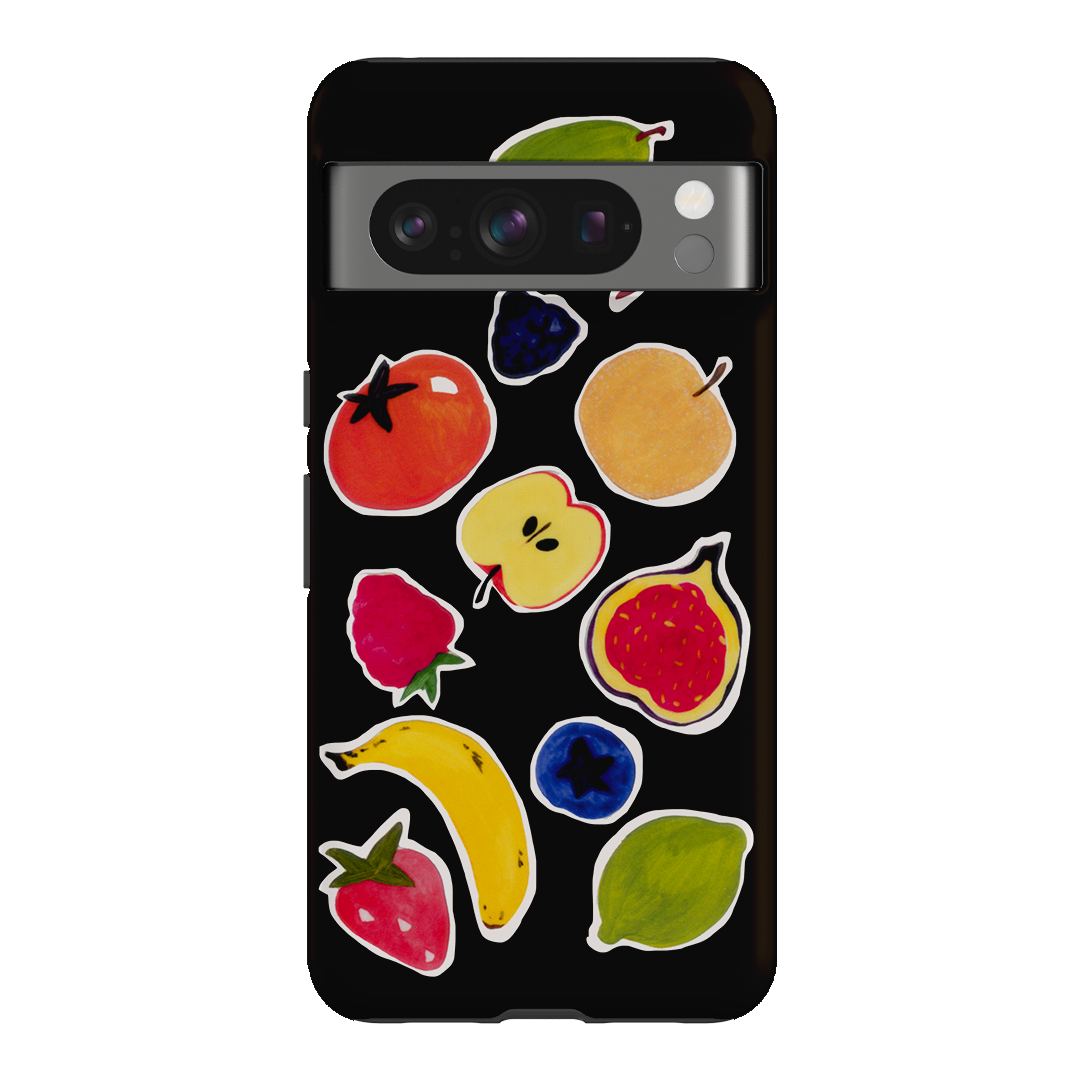 Fruit Stickers Printed Phone Cases Google Pixel 8 Pro / Armoured by Studio Bon - The Dairy