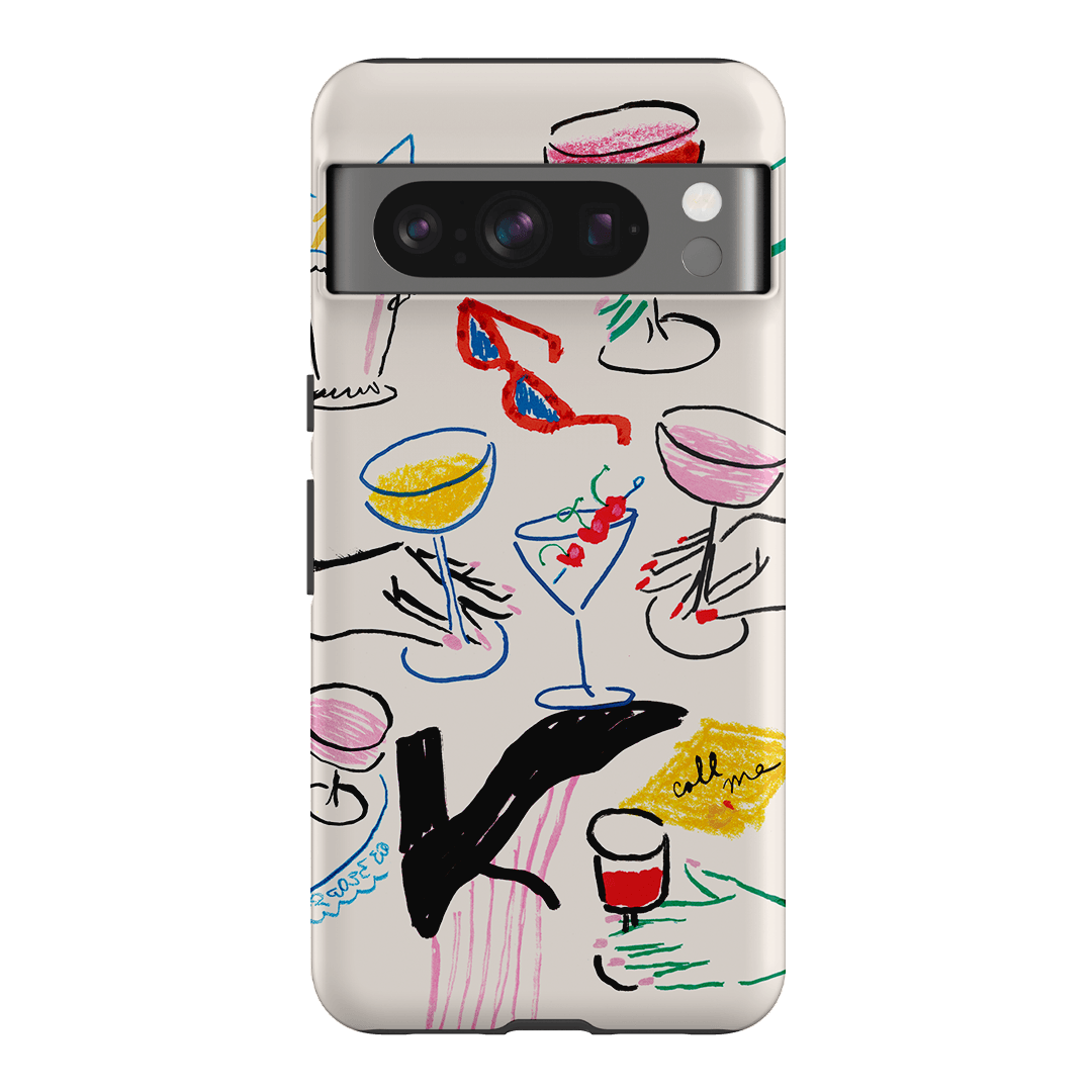 Girls Night Out Printed Phone Cases Google Pixel 8 Pro / Armoured by Phthalo Ruth - The Dairy
