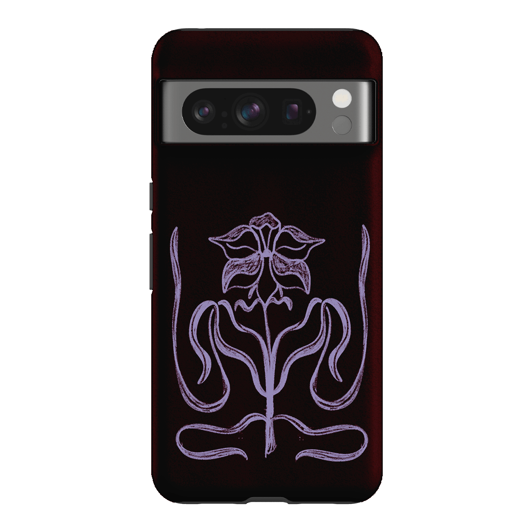 Growth Burgundy Printed Phone Cases by The Dairy - The Dairy