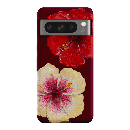 Hibiscus Flower Printed Phone Cases Google Pixel 8 Pro / Armoured by BG. Studio - The Dairy