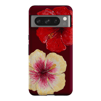Hibiscus Flower Printed Phone Cases Google Pixel 8 Pro / Armoured by BG. Studio - The Dairy