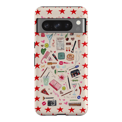Just A Girl Printed Phone Cases Google Pixel 8 Pro / Armoured by BG. Studio - The Dairy