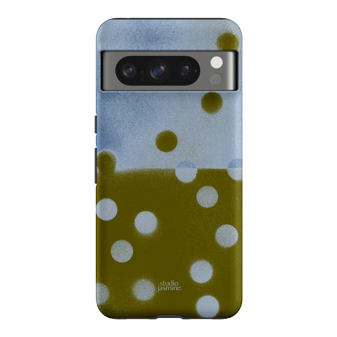 Lake Polka Dot Printed Phone Cases Google Pixel 8 Pro / Armoured by Jasmine Dowling - The Dairy