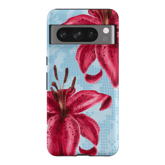 Lillies Printed Phone Cases Google Pixel 8 Pro / Armoured by Sally Hungerford - The Dairy