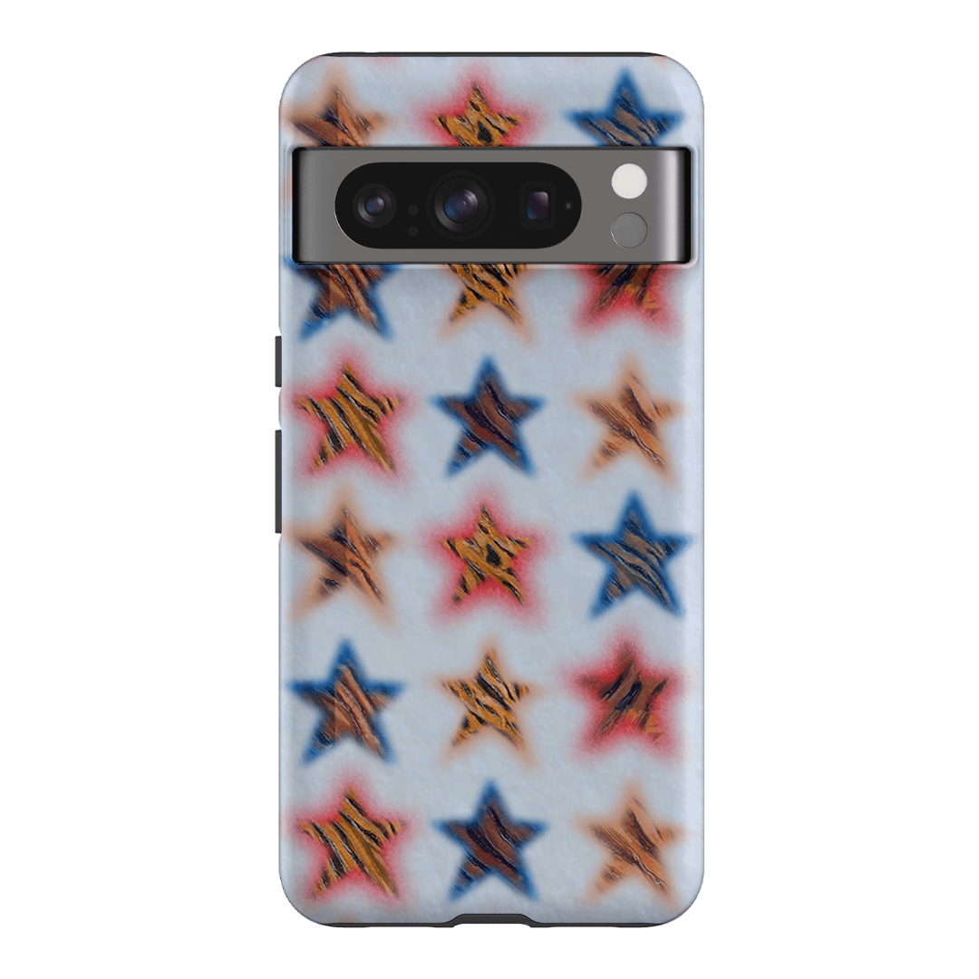 Lucky Stars Tiger Printed Phone Cases Google Pixel 8 Pro / Armoured by BG. Studio - The Dairy