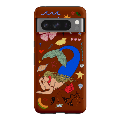Mermaid Salad Chocolate Printed Phone Cases Google Pixel 8 Pro / Armoured by Easty Beasty - The Dairy