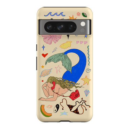 Mermaid Salad Cream Printed Phone Cases Google Pixel 8 Pro / Armoured by Easty Beasty - The Dairy
