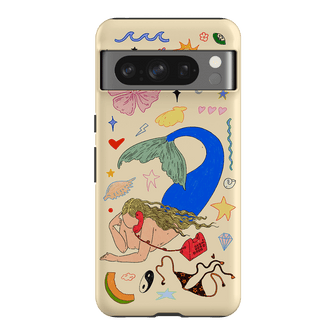 Mermaid Salad Cream Printed Phone Cases Google Pixel 8 Pro / Armoured by Easty Beasty - The Dairy
