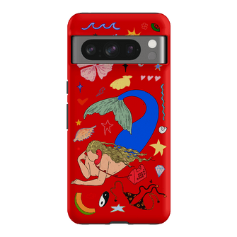 Mermaid Salad Scarlet Printed Phone Cases Google Pixel 8 Pro / Armoured by Easty Beasty - The Dairy