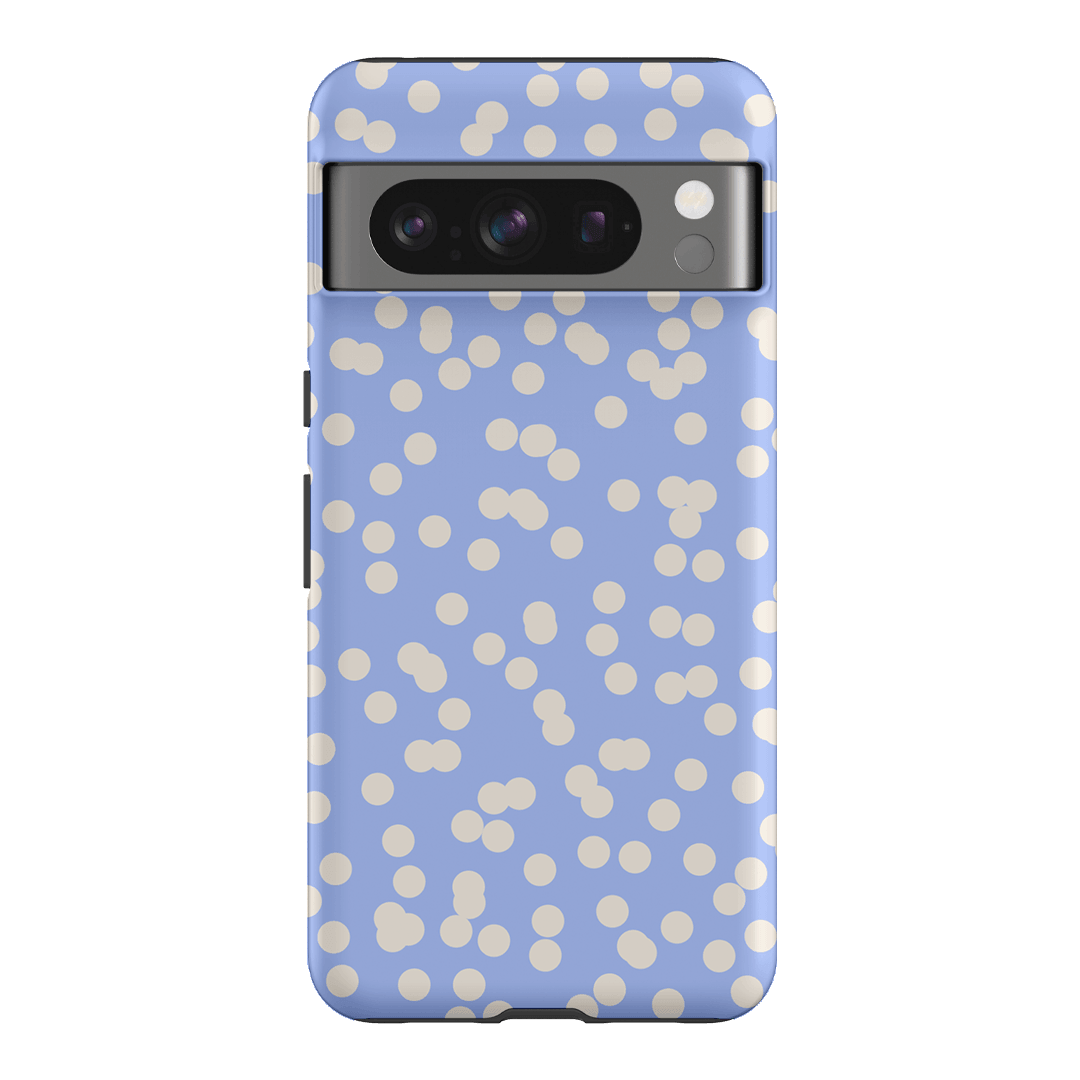 Mini Confetti Periwinkle Salt Printed Phone Cases Google Pixel 8 Pro / Armoured by Veronica Tucker - The Dairy