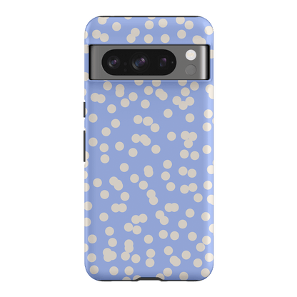 Mini Confetti Periwinkle Salt Printed Phone Cases Google Pixel 8 Pro / Armoured by Veronica Tucker - The Dairy