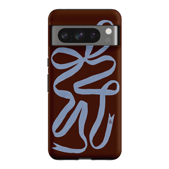 Mocha Ribbon Printed Phone Cases Google Pixel 8 Pro / Armoured by Jasmine Dowling - The Dairy