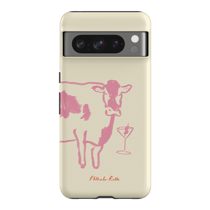 Mootini Pink Printed Phone Cases by Phthalo Ruth - The Dairy