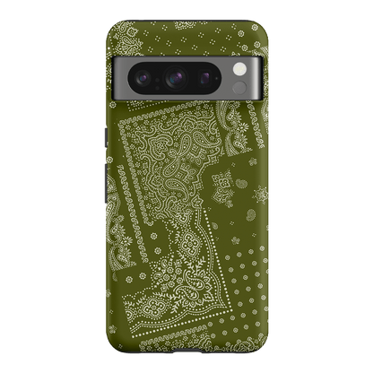 Paisley Fern Printed Phone Cases Google Pixel 8 Pro / Armoured by The Dairy - The Dairy