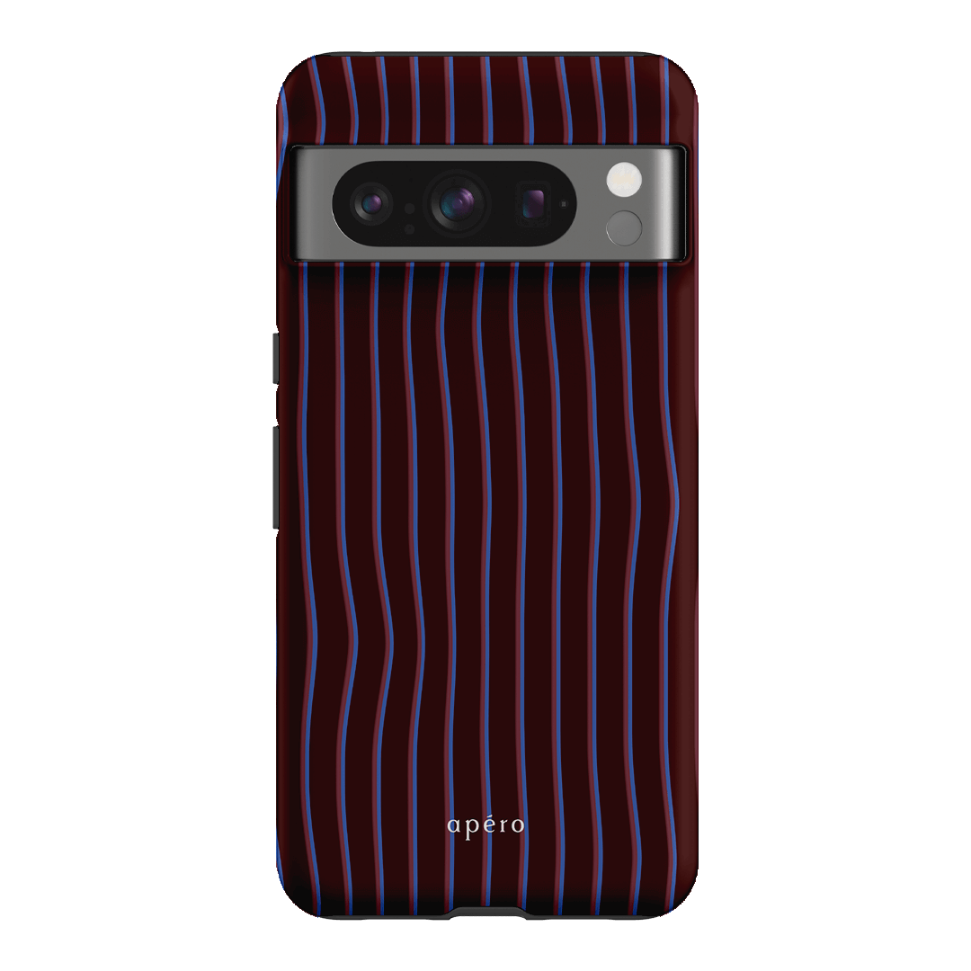 Panama Burgundy Printed Phone Cases Google Pixel 8 Pro / Armoured by Apero - The Dairy