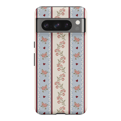 Pastel Stripe Printed Phone Cases Google Pixel 8 Pro / Armoured by Kasiags Art - The Dairy