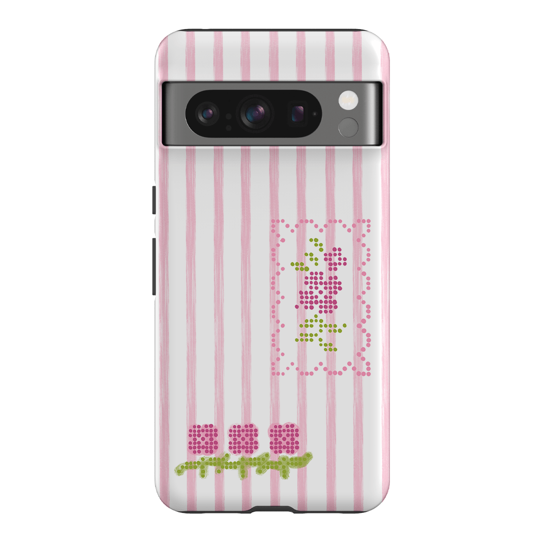 Patchwork Pink Printed Phone Cases Google Pixel 8 Pro / Armoured by Kayla Carr - The Dairy