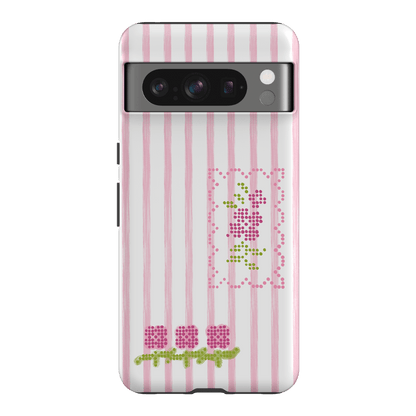 Patchwork Pink Printed Phone Cases Google Pixel 8 Pro / Armoured by Kayla Carr - The Dairy