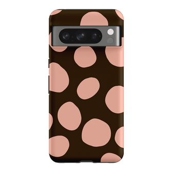 Pebbles Chocolate Pink Printed Phone Cases Google Pixel 8 Pro / Armoured by Veronica Tucker - The Dairy