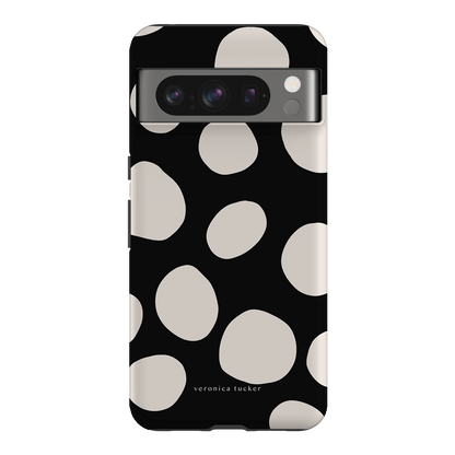 Pebbles Noir Printed Phone Cases by Veronica Tucker - The Dairy