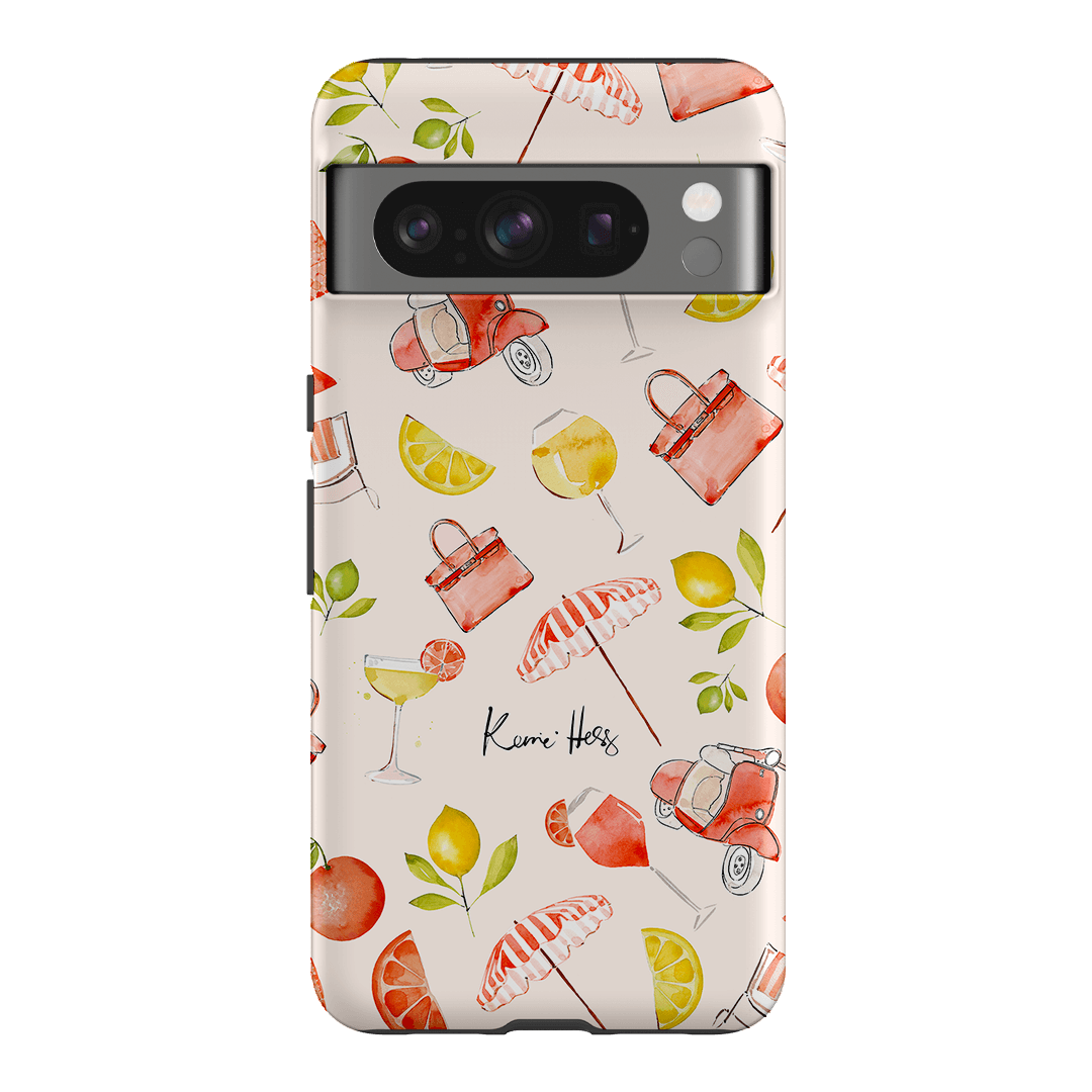 Positano Printed Phone Cases Google Pixel 8 Pro / Armoured by Kerrie Hess - The Dairy