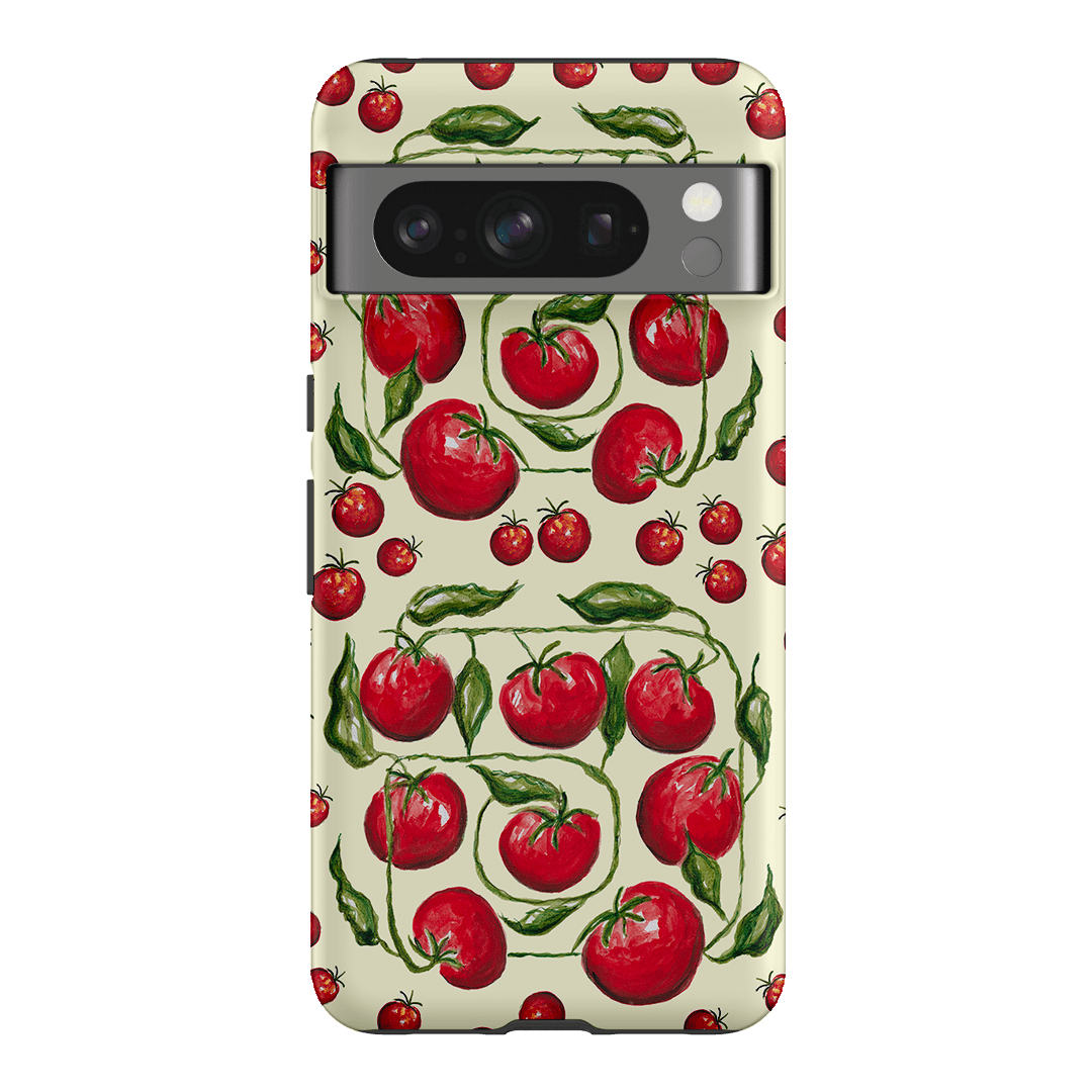 Red Tomatoes Printed Phone Cases Google Pixel 8 Pro / Armoured by BG. Studio - The Dairy