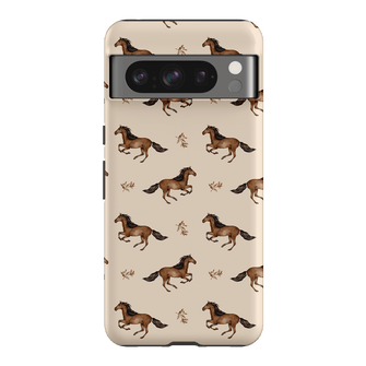 Running Horse Printed Phone Cases Google Pixel 8 Pro / Armoured by Kasiags Art - The Dairy