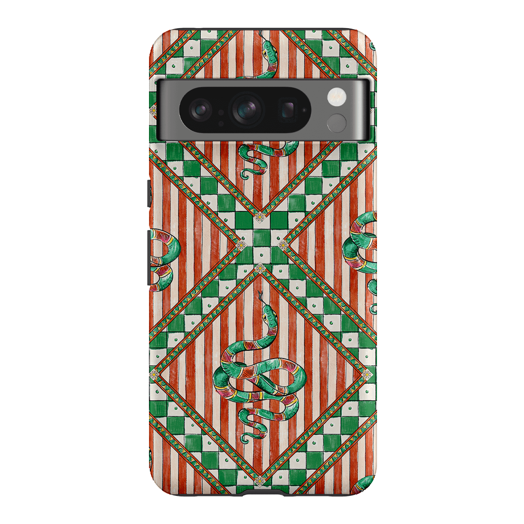 Serpent Printed Phone Cases Google Pixel 8 Pro / Armoured by Fenton & Fenton - The Dairy