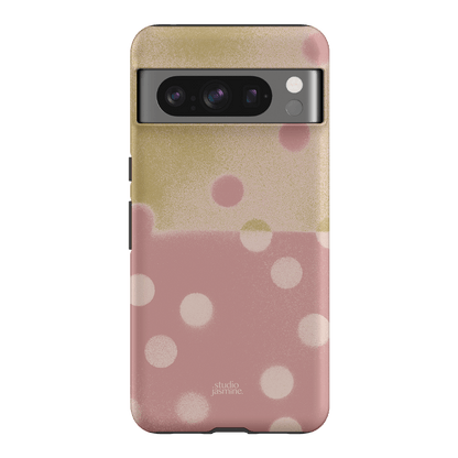 Strawberry Polka Dot Printed Phone Cases Google Pixel 8 Pro / Armoured by Jasmine Dowling - The Dairy