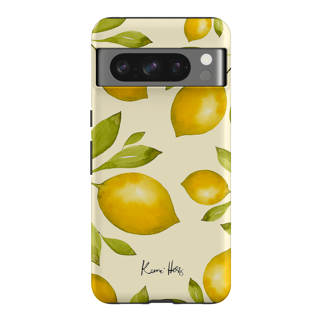 Summer Limone Printed Phone Cases Google Pixel 8 Pro / Armoured by Kerrie Hess - The Dairy