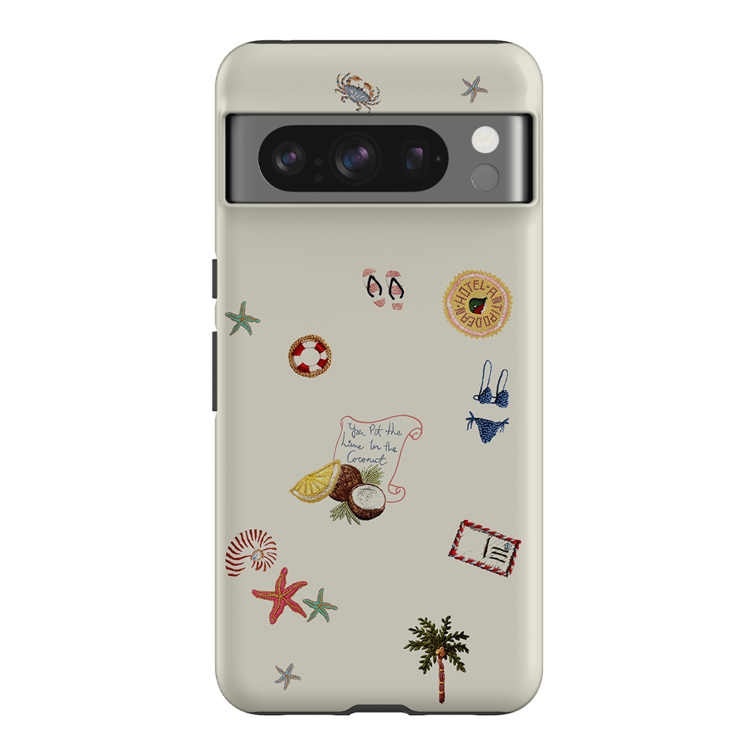 Vacay All Day Cream Printed Phone Cases by Antipodean - The Dairy