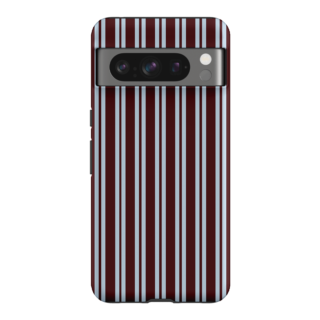Varsity Stripes Printed Phone Cases Google Pixel 8 Pro / Armoured by The Dairy - The Dairy