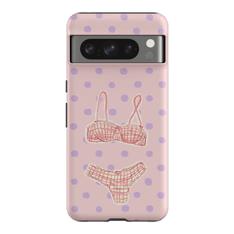 Vintage Gingham Printed Phone Cases Google Pixel 8 Pro / Armoured by Kayla Carr - The Dairy